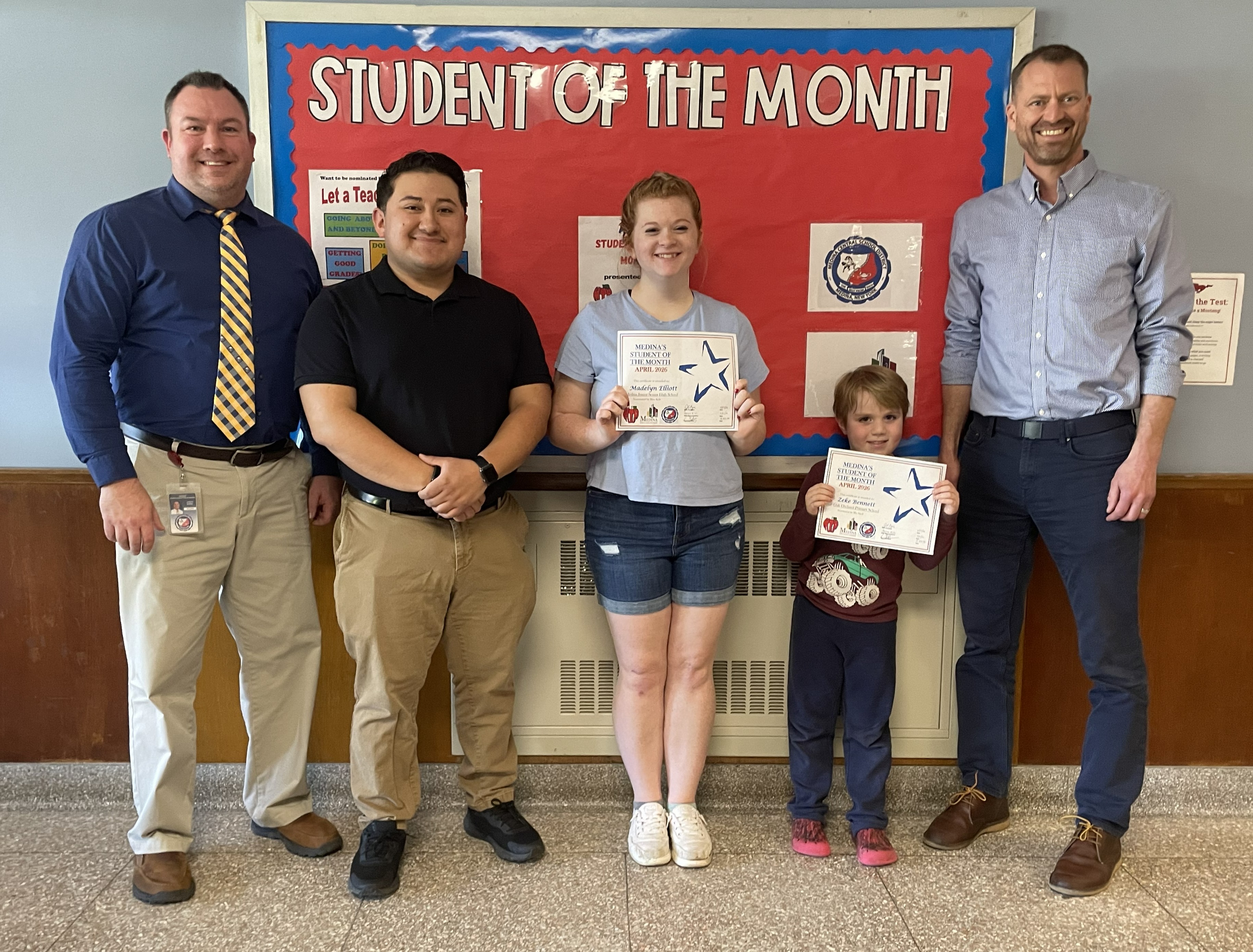 Students of the Month - April 2026